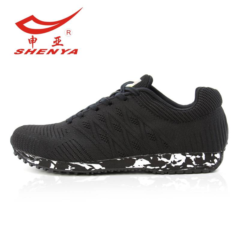 Shenya Shenya running shoes stand -up long jumper jump high jump high -jump high -jump high -jump high -jump shoes white/black