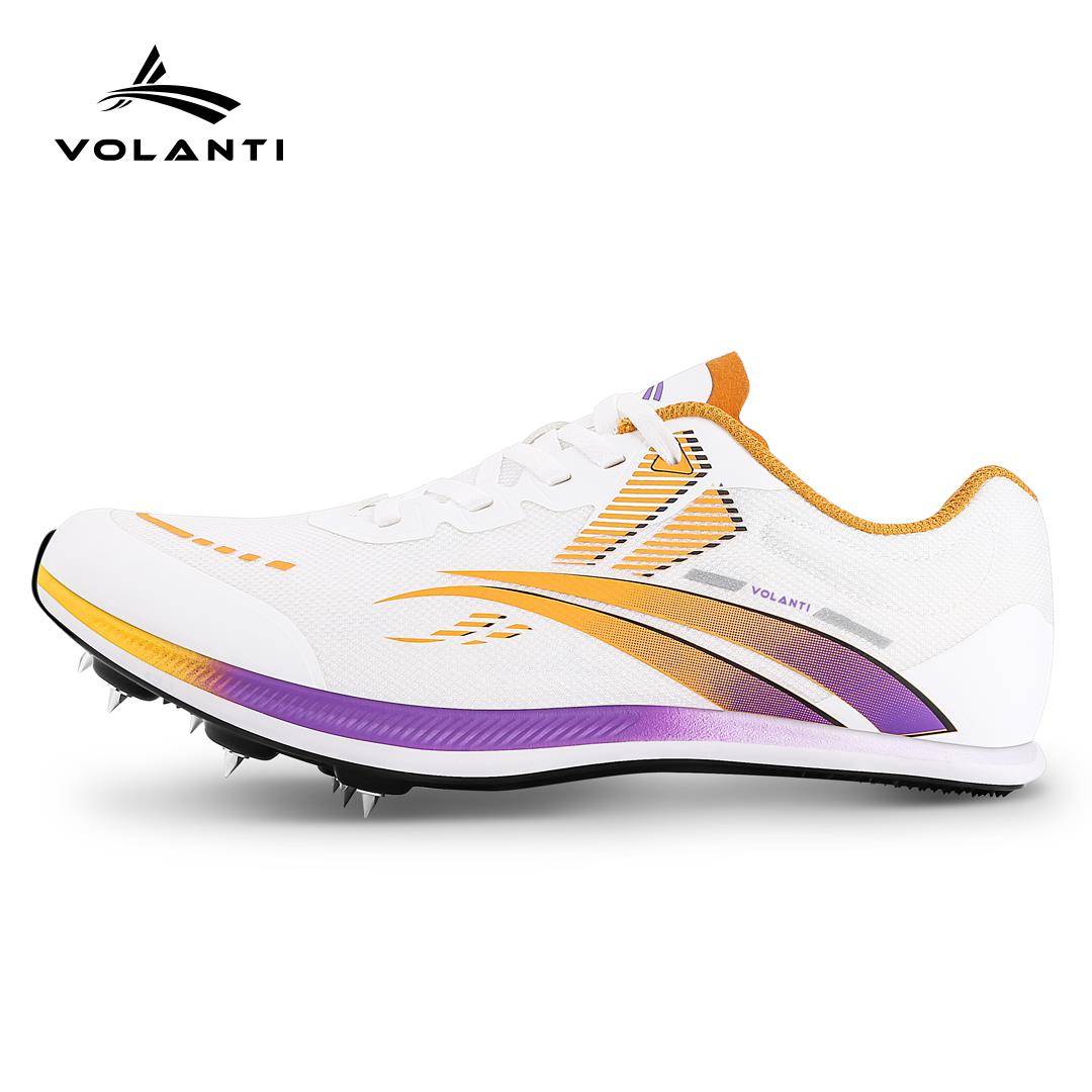 Volanti Volanti 911 black bottom lightning nail shoes thick sole sprint track and field nails body test remote competition