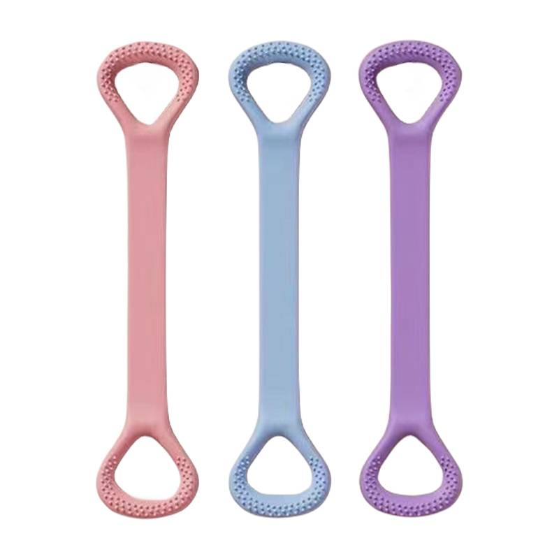 Eight -character tensilers, back training shoulder thin back artifacts, home yoga stretch silicone elastic rope beauty back pull back