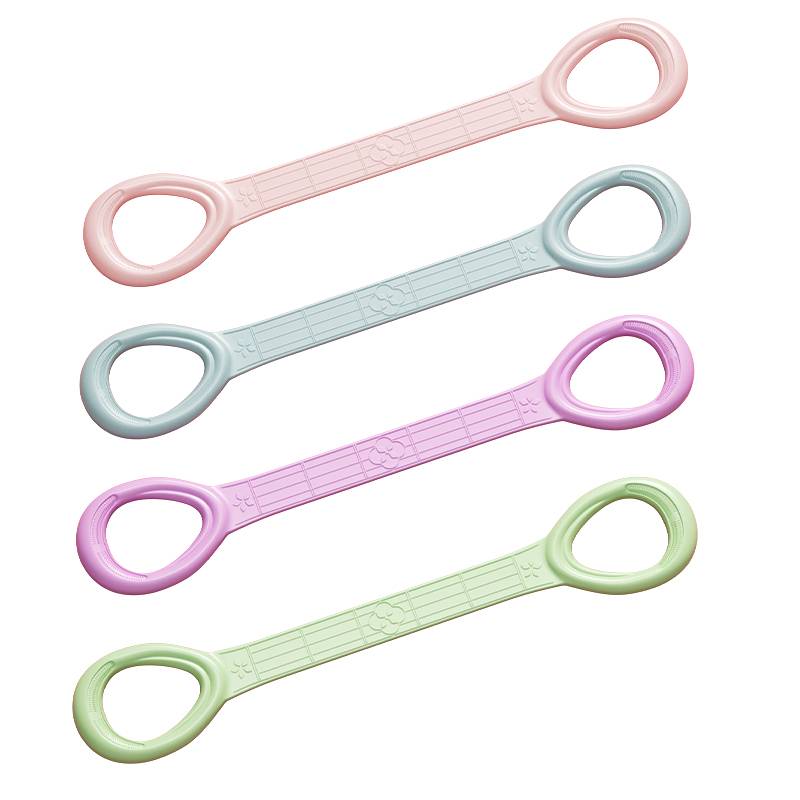Eight -character tensilers open back pull -back tile with female elastic tie fitness sports equipment open shoulder beauty back yoga artifact stretch
