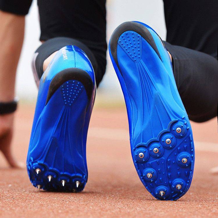 Professional nail shoes, track and field sprint o Men's racing women's testing four third -level long jumper high jump competition entrance examination