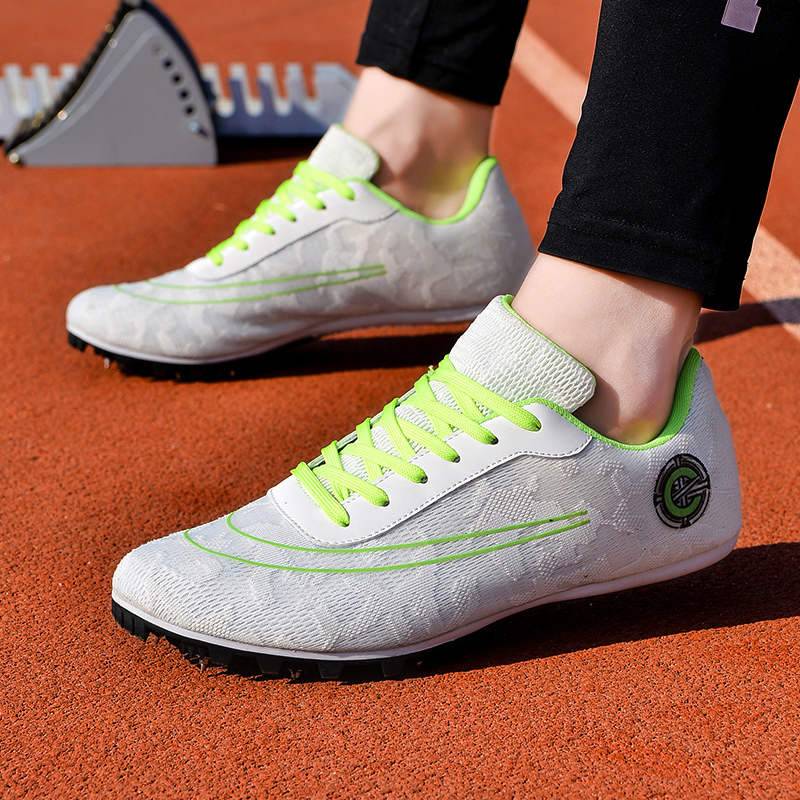 Professional nail shoes, track and field sprint o Men's racing women's testing four third -level long jumper high jump competition entrance examination