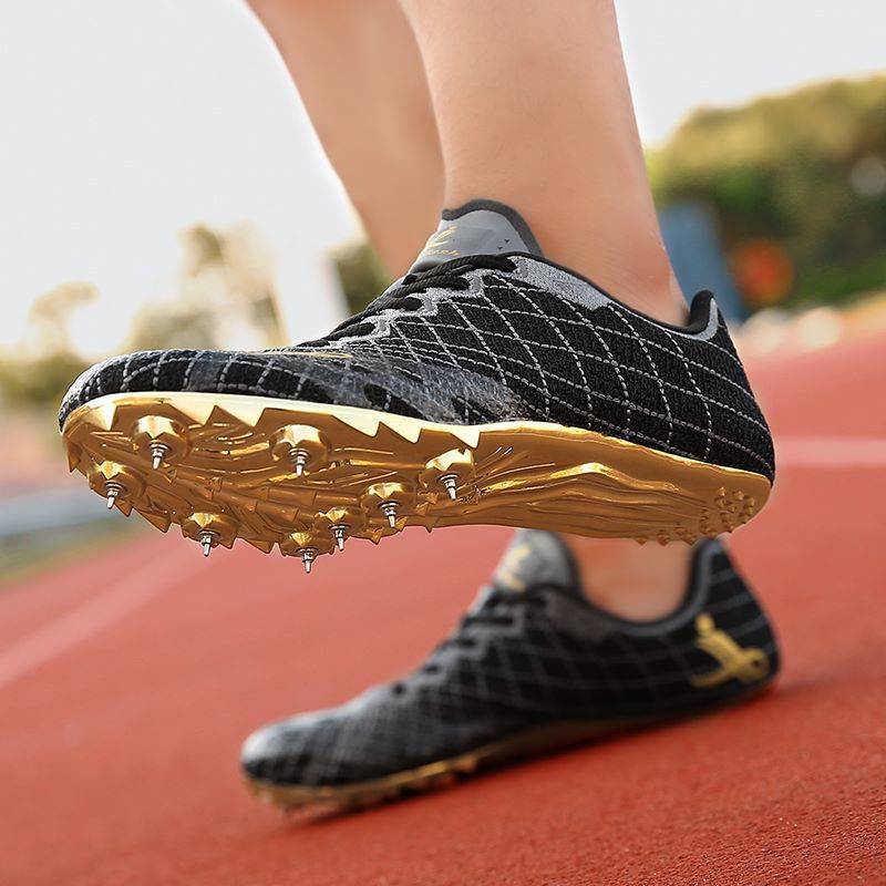 God -free track and field wing children's nail shoes student sprint competition shoes men's sports students third -level long jump training nail shoes