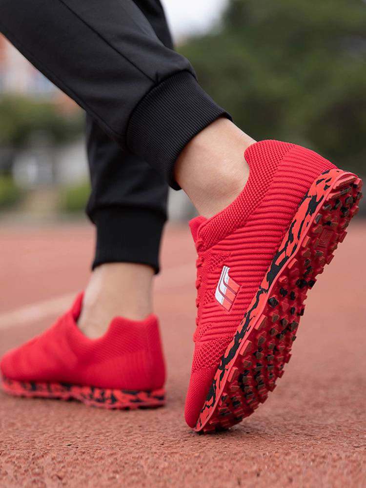 Track and field training shoe men's professional long -distance running shoes middle school students middle school entrance examination competition stands long jump girl running track and field test
