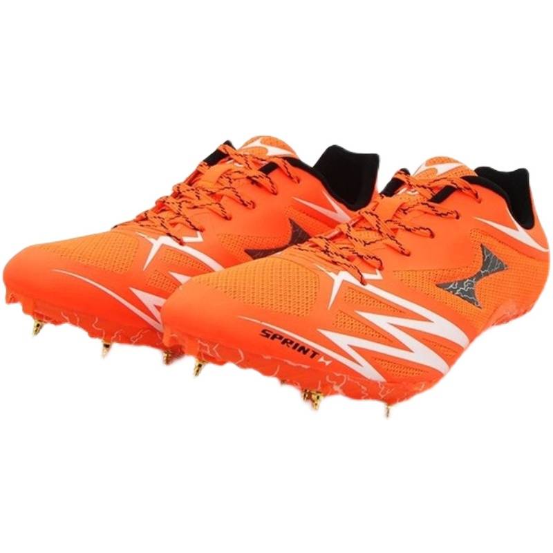 Haiers nail shoes track and field sprint men and women students in the middle school entrance examination for middle school entrance examination, seven -nail running training third -level remote nail shoes