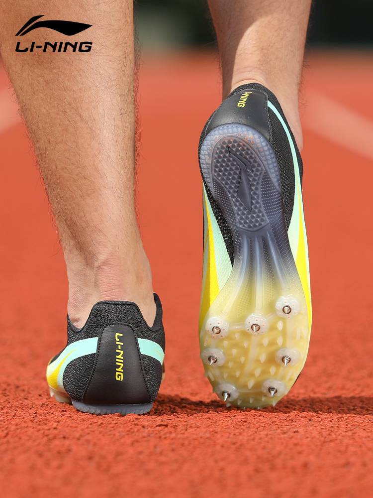 Li Ning 911 Shoe Shoes Track Track Men's Nail Shoe Elite Professional Competition Female Dance Far Three -Level Sports Sports