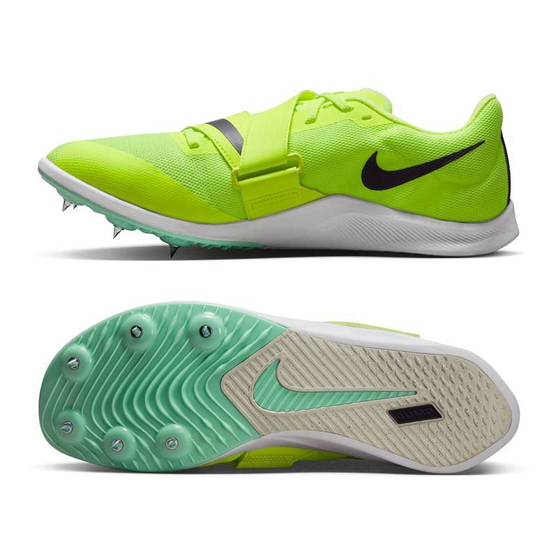 Track and field teenager Nike Nike Zoom Rival Jump Men's Women's Competition Professional Disted Shoes Shoes Line Elite