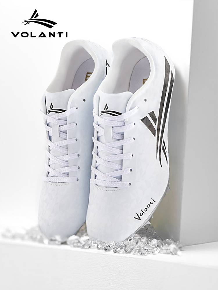 Wallandi Diamond Sacrifice Shoes Mid -College Entrance Examination Professional Track and Field Running Nail Shoes Men and Women Placing