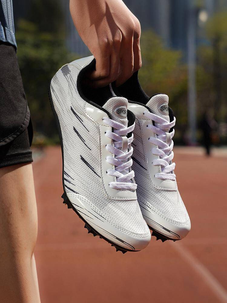 Nailed shoes, 33-yard, 34-high, 35-sprinter, seven-string track and track shoes for high-school high-school and long-run sports students