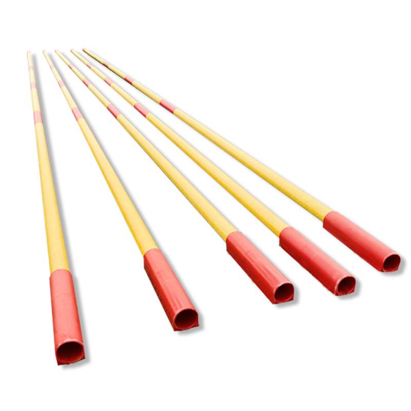 Track and field jumping rod competition carbon fiber glass reinforcement reinforcement high -jump rod 4 meters high jump high cross rod school jump training equipment