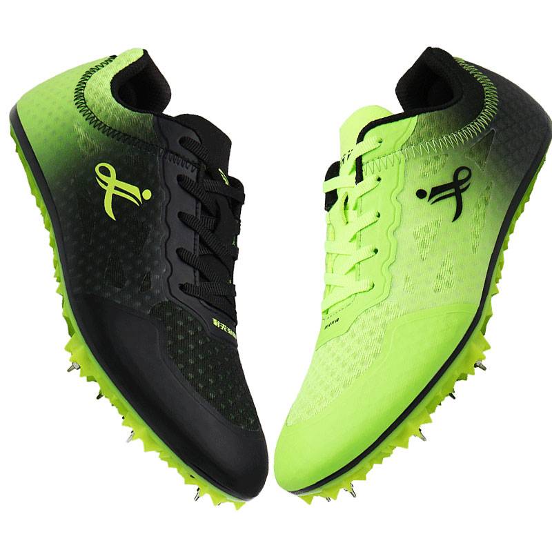 New style bee bottom eight nails, nail shoes, track and field sprint men's competition students jump long jump professional nail shoes