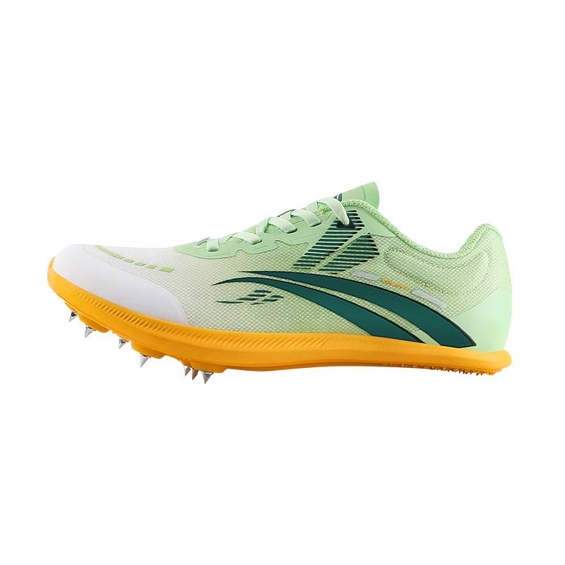 Wallandi 911 Black Bottom Lightning Bird Green Nail Shoes thick sole sprint track and field nail shoe body test remote competition shoes