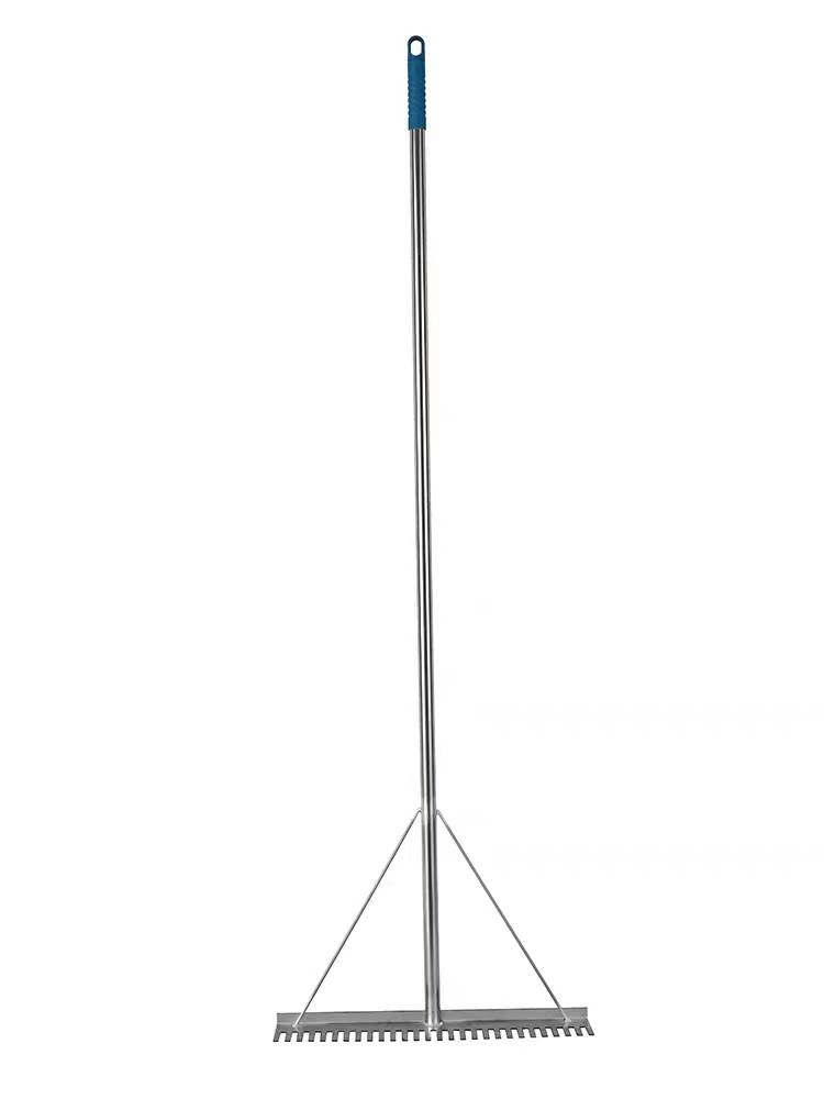 A track and field jumping sand pit flat sand utensils aluminum alloy with teeth without sand rake flat sand plate picking sand jump equipment sports