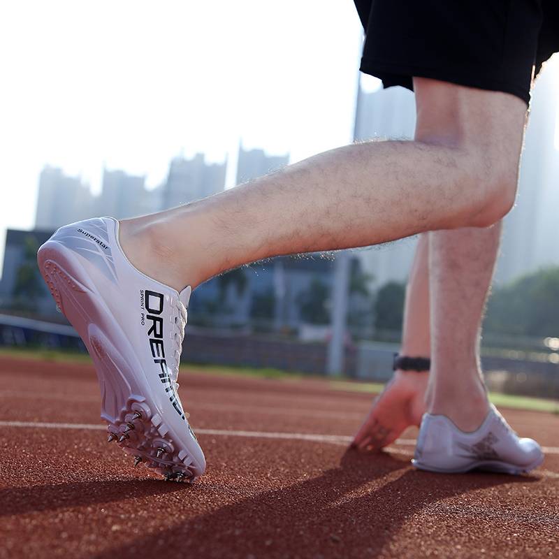Tianlian track and field running nail shoes professional sprint men's and women's long jump training competition middle school students middle and long running nail shoes