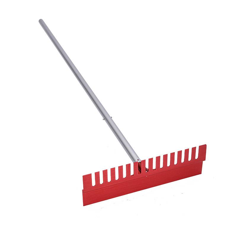 Track and field competition school sports meeting sand rake flat sand plate long sand plate jumping sand pit aluminum alloy flat sandware flat sand rake