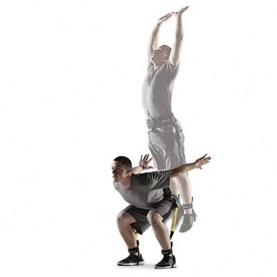 Sports middle school entrance examination bouncing device stands long jump running improver, lower center of gravity, touch high jump high dunk
