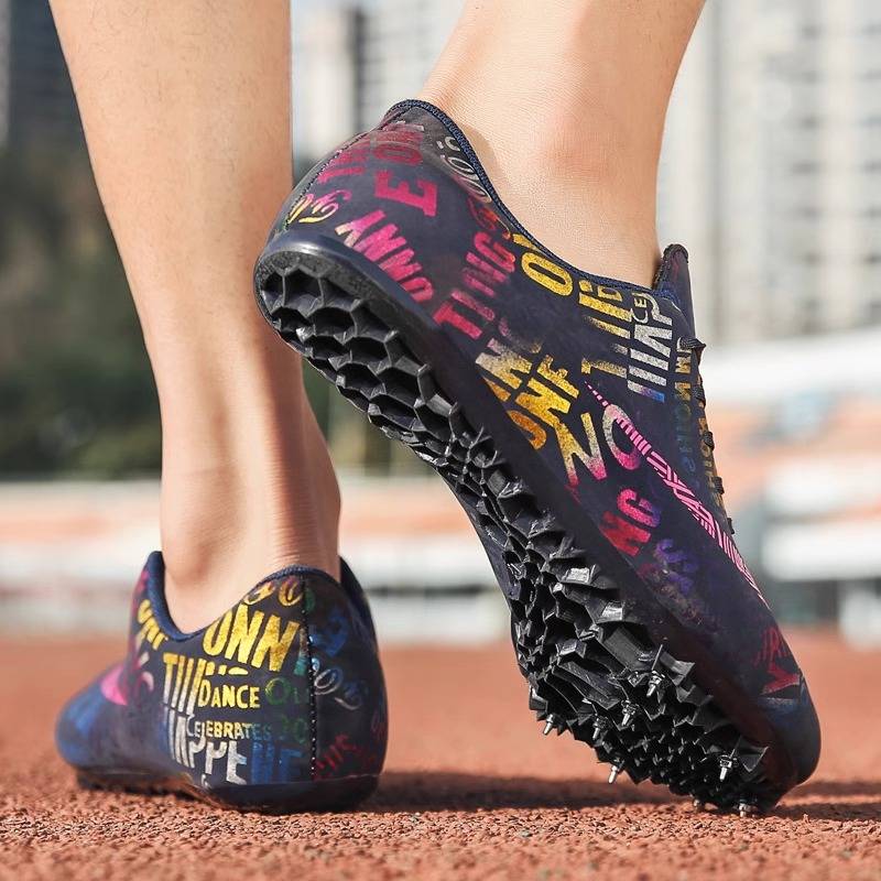 Nail-shoe sprinter, male and female, 2023, training children with nail-shoes and track-shoes to jump high shoes