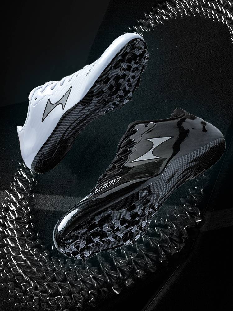 Haiers 155 new full palm nail shoes track and field sprint men's professional nail shoes Student running long nail shoes