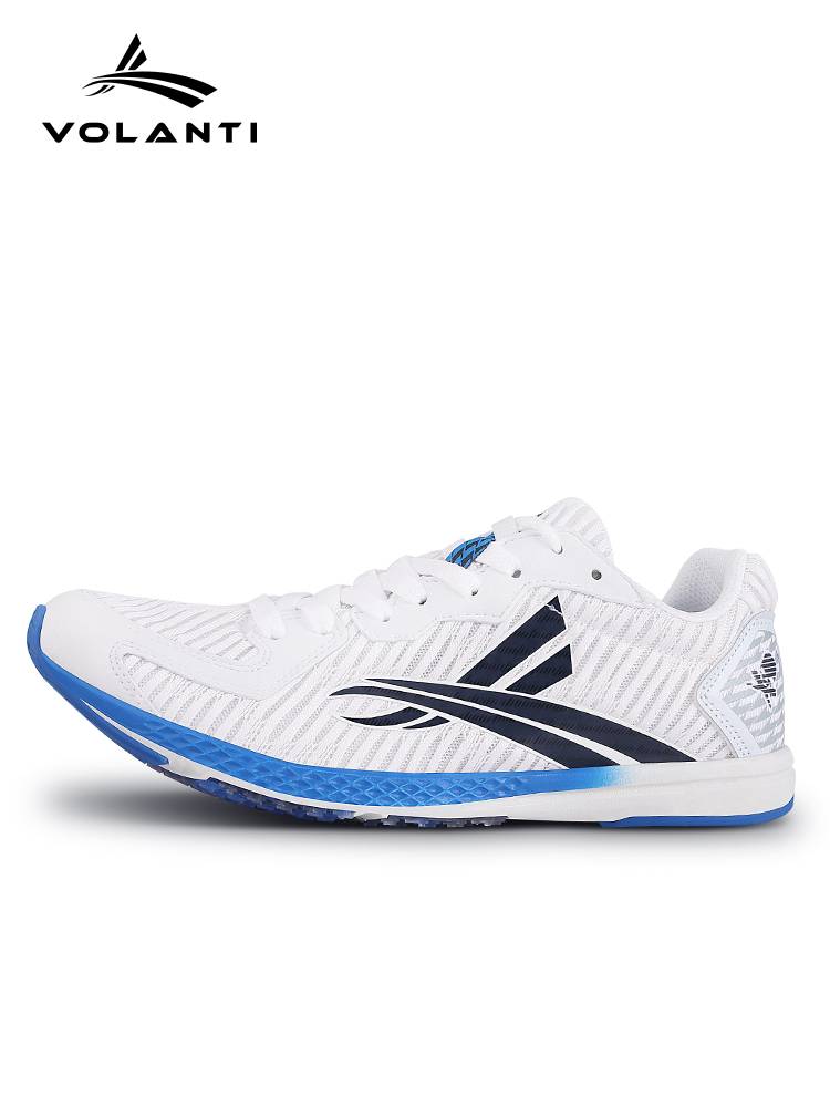 Walorandi poison bee piercing racing without nailing track and field running shoes physical examination training short speed jump 800 meters of men and women