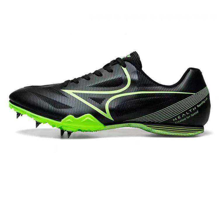 2024 New Haiyers Nail Short Running Hundred Midths and Fields Men's and Female Students Middle Long -term Student Jumping Shoes Specialized