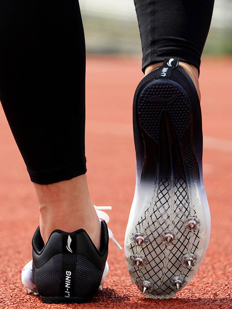 Li Ning nail shoes, track and field sprint male professional nail shoes female middle long running long running shoe body test training nail shoes