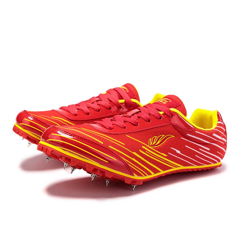 Three -level long jump 7 nails running shoes women's tide track and field student sprint non -slip men's competition professional steel nail shoes
