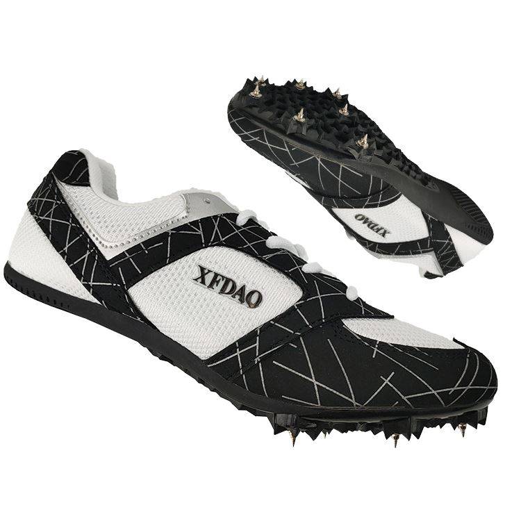 Back force nail shoes track and field sprint male nail shoes female students middle school entrance examination professional sports training shoes running long nail shoes