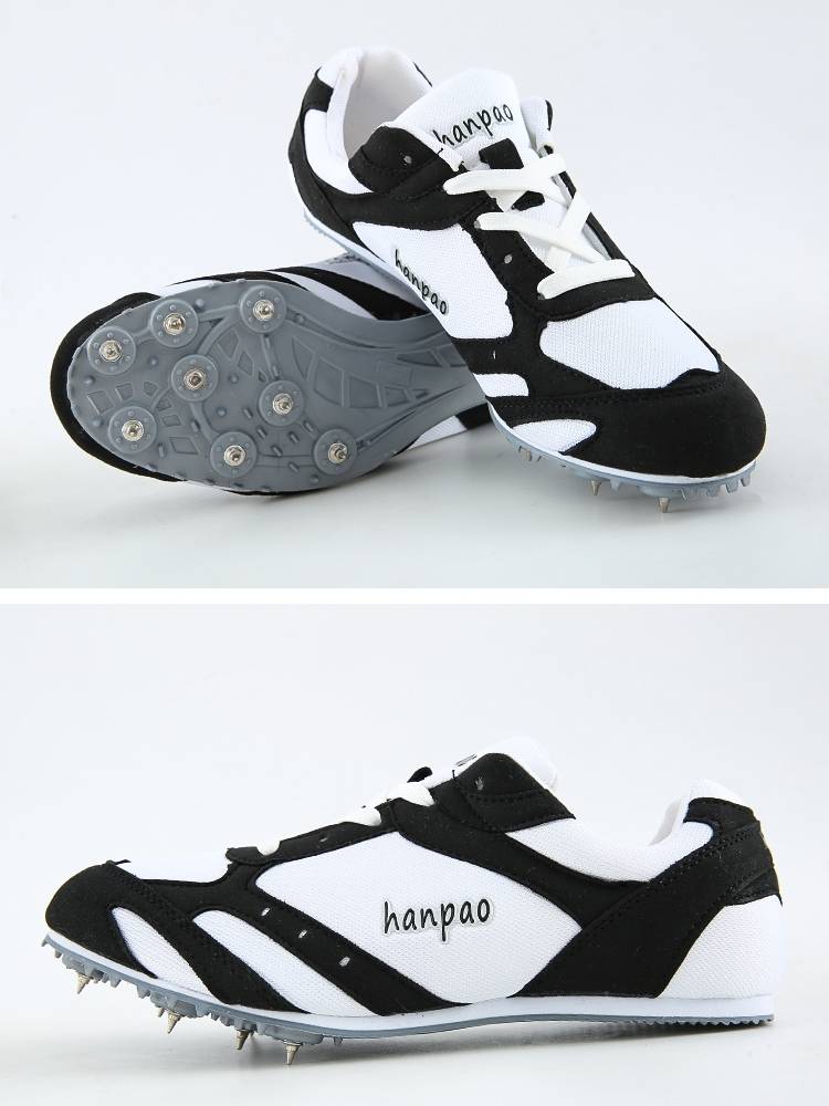 Professional nail shoes men's and women's track and field sprint test four students test running long training competition shoes nails shoes