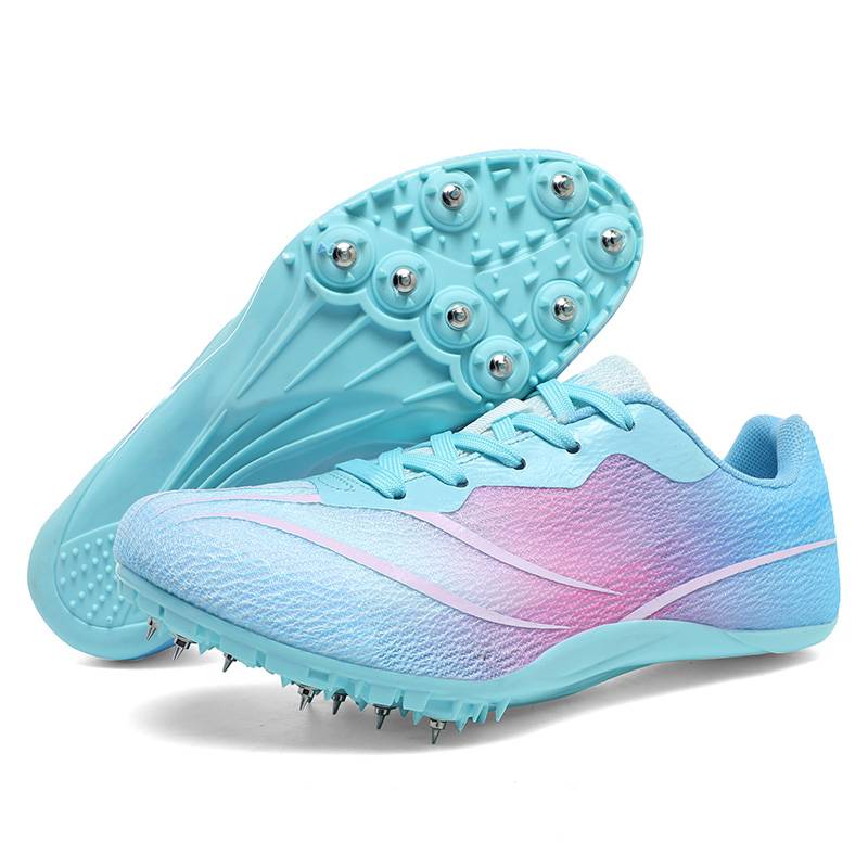 Sports testing track and field special running shoes men's and women's nail shoes, track and field professional short running middle school student nail shoes third -level long jump