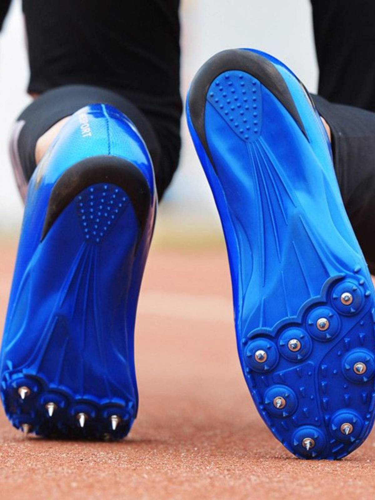 Official website professional nail shoes track and field sprint male racing female body test four third -level long jump high competitions
