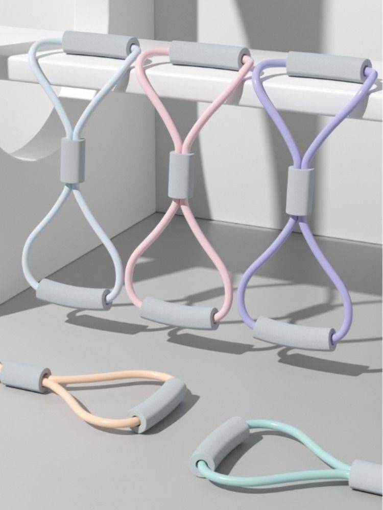 Yoga 8 -character tensilers Kaijiemei Back Elastic Rope Expanded chest stretching artifact House fitness equipment Tsitic exercise