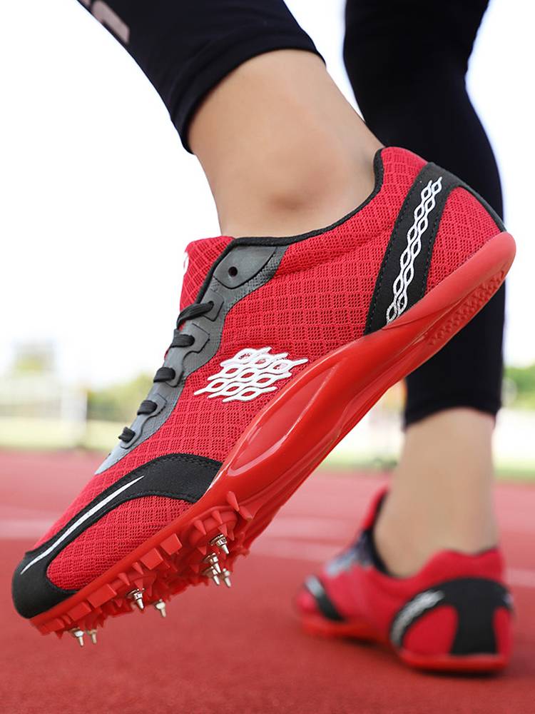 Track and field nail shoes men's professional short -running shoes Student middle school entrance examination competition youth training remote girl running track and field shoes
