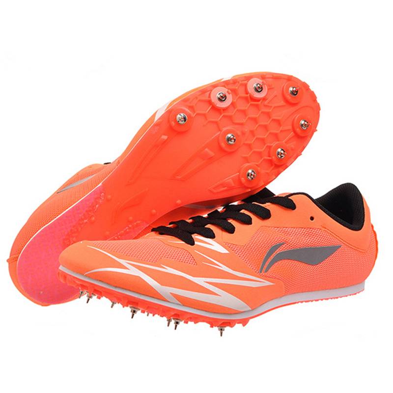 Li Ning's Shoes Men's Women's Women's Short Tracks and Field Shoes Professional Competition Student High School Entrance Exam Shoes Jumping Training Shoes Eight Nails
