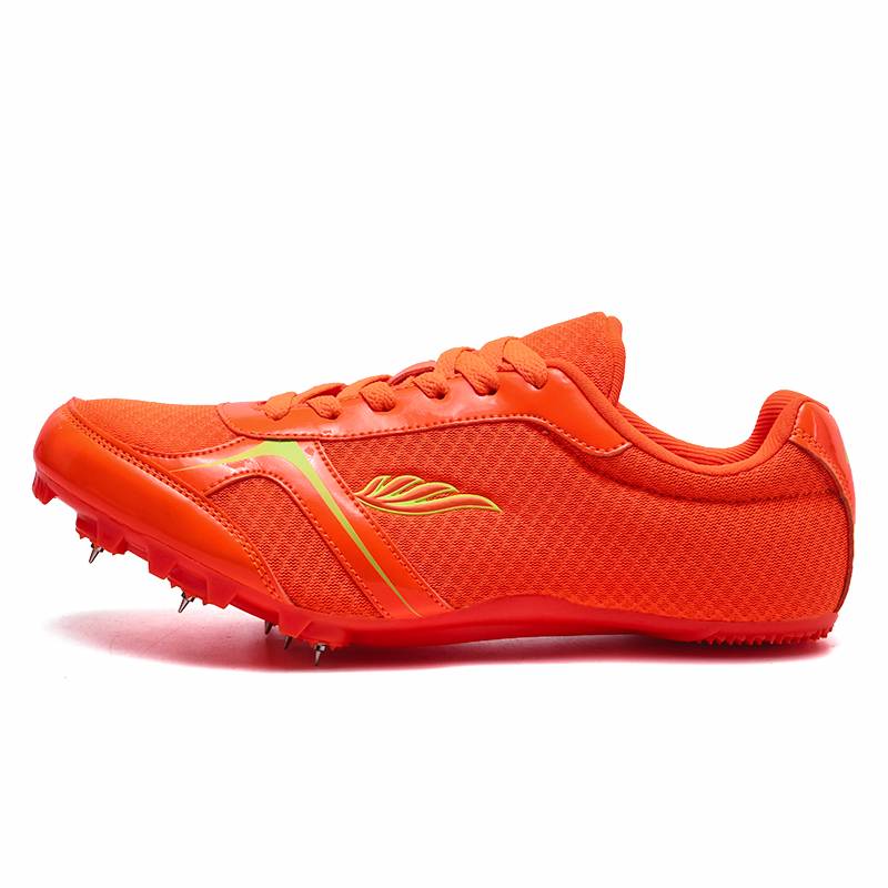 Professional nail shoes, track and field sprint men and women students physical examination four competitions training shoes running long breathable nail shoes
