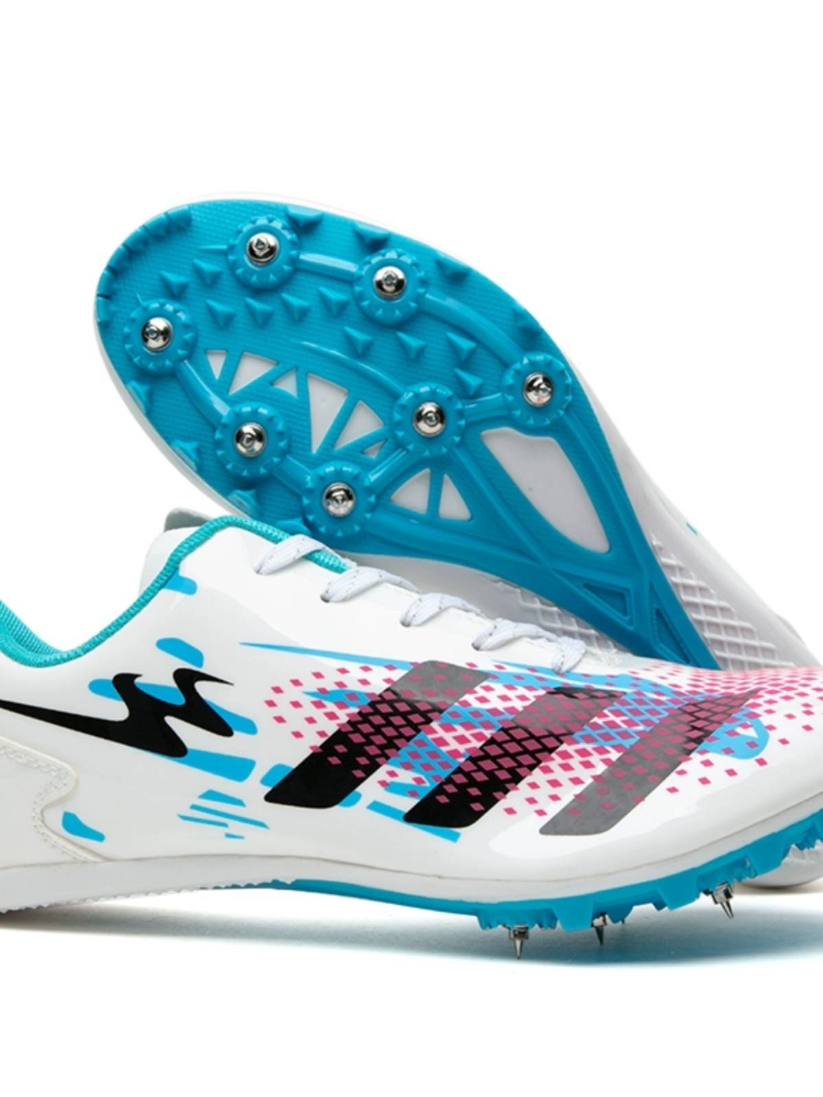 Double -star track and field shoe training shoes special student students in the middle school entrance examination college entrance examination nail shoes stand -by -long long -term running shoes