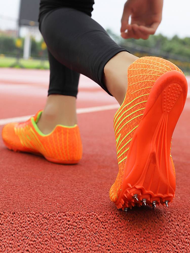 Track and field nail shoes men's professional short -running shoes Student middle school entrance examination competition youth training remote girl running track and field shoes