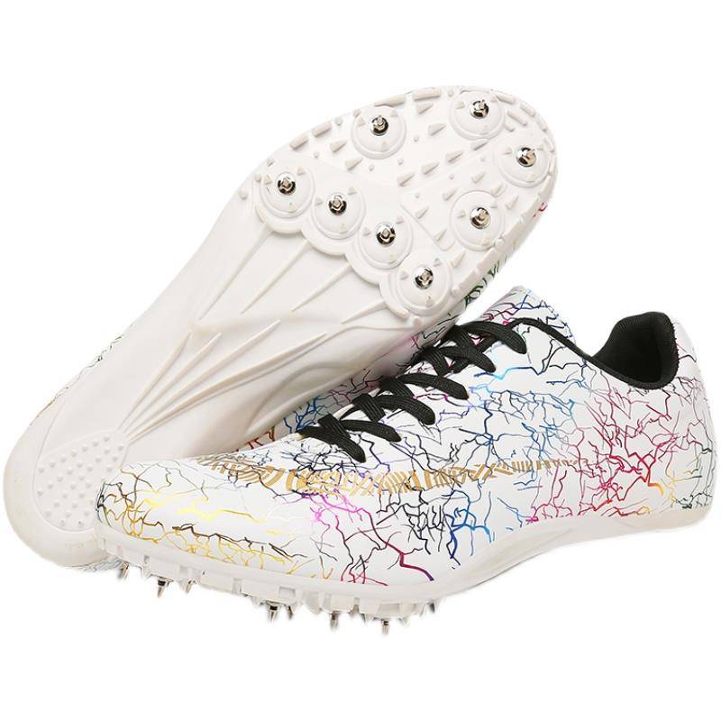 Foreign and Field Nail Shoes 50 -meter sprint men's shoes female 800 meters medium long running 8 nail jumping training physical examination competition shoes