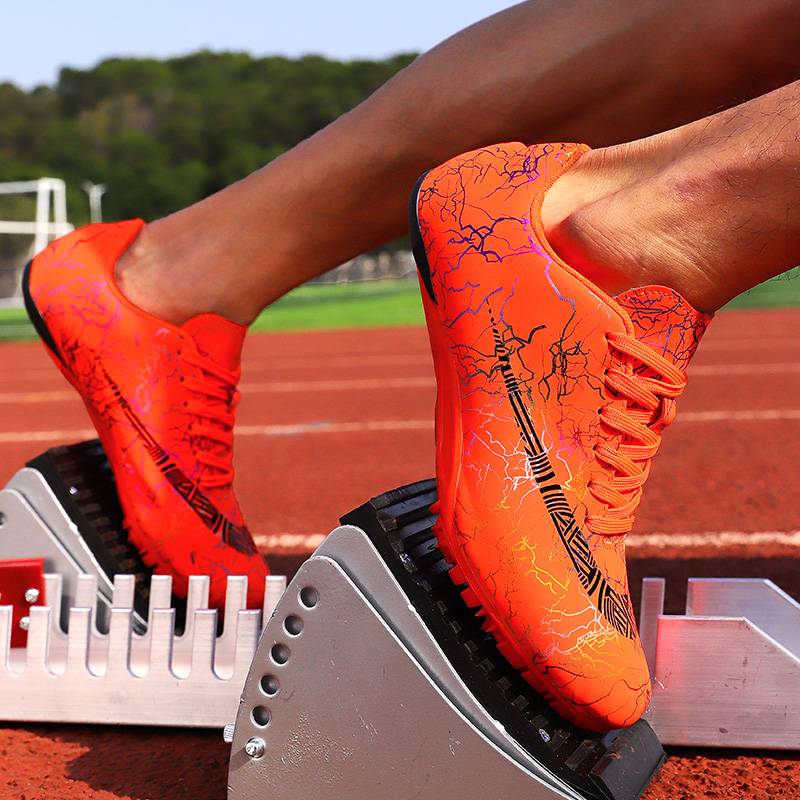 Professional track and field running nail shoes 50 meters sprint hundred -meter male and female sports students 1500 mid -length running game remote nails