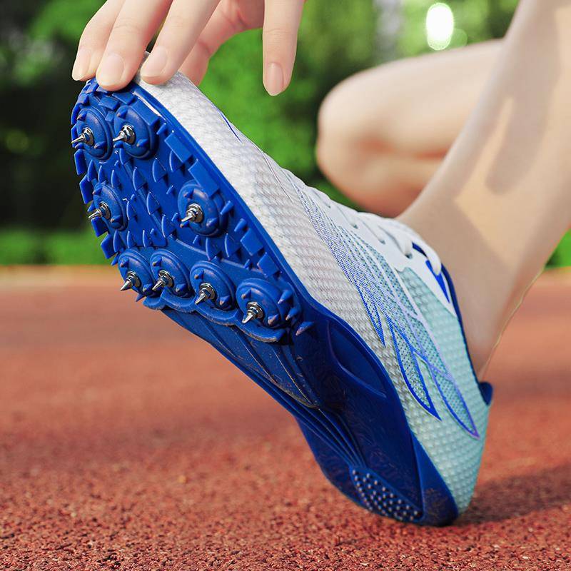 Professional track and field running nail shoes 50 meters sprint hundred -meter male and female sports students 1500 mid -length running game remote nails