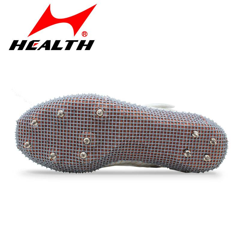 Haiers 608 Professional high jumping shoes track and field training nail shoes lightweight shock -absorbing middle school entrance examination three -level stand -up shoes