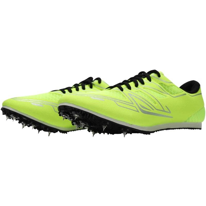 New running nail shoes medium sprint shoes men and women students in the middle and field competition professional running long nail shoes