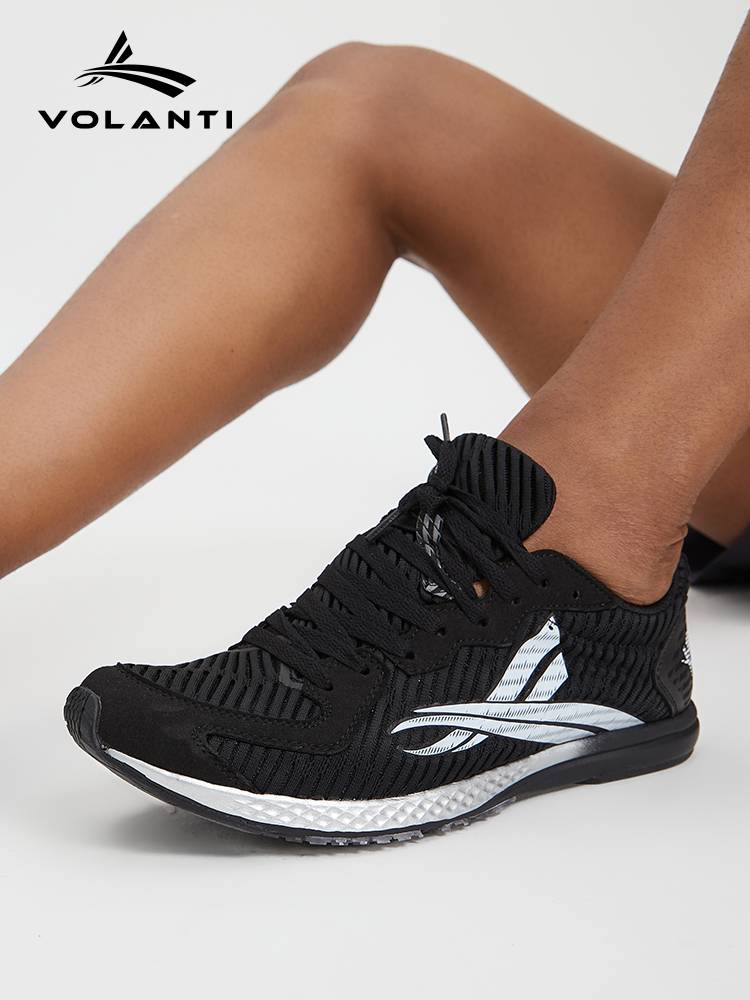 Walorandi poison bee piercing racing without nailing track and field running shoes physical examination training short speed jump 800 meters of men and women