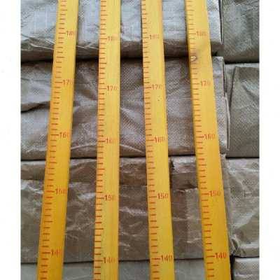 Spot wood ruler jumps high measurement ruler solid wood jump high jumping wooden ruler 2 meters n me measurement ruler track and field equipment venue