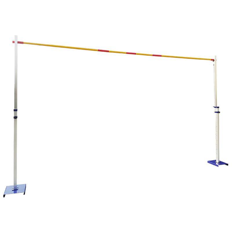 Aluminium alloy jumper troughs adjustable to up-and-down mobile wheeling professional schools training fibre crosses in athletics