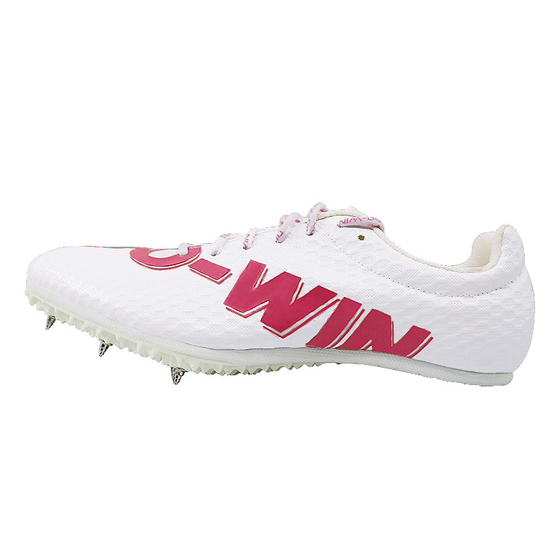 Duwei's nail shoes men's track and field sprint women's new training steel nail shoes mid -length running three -level long jump running shoes 5102