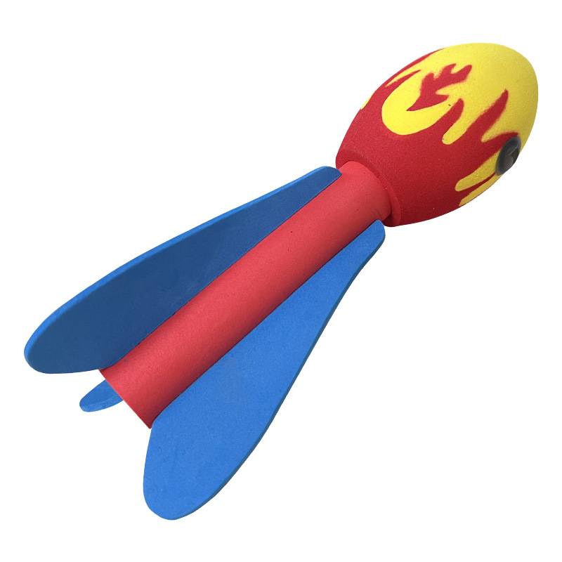 Primary and middle school students sports sports equipment throwing torpedo toys with whistle soft javelin children's fun track and field equipment