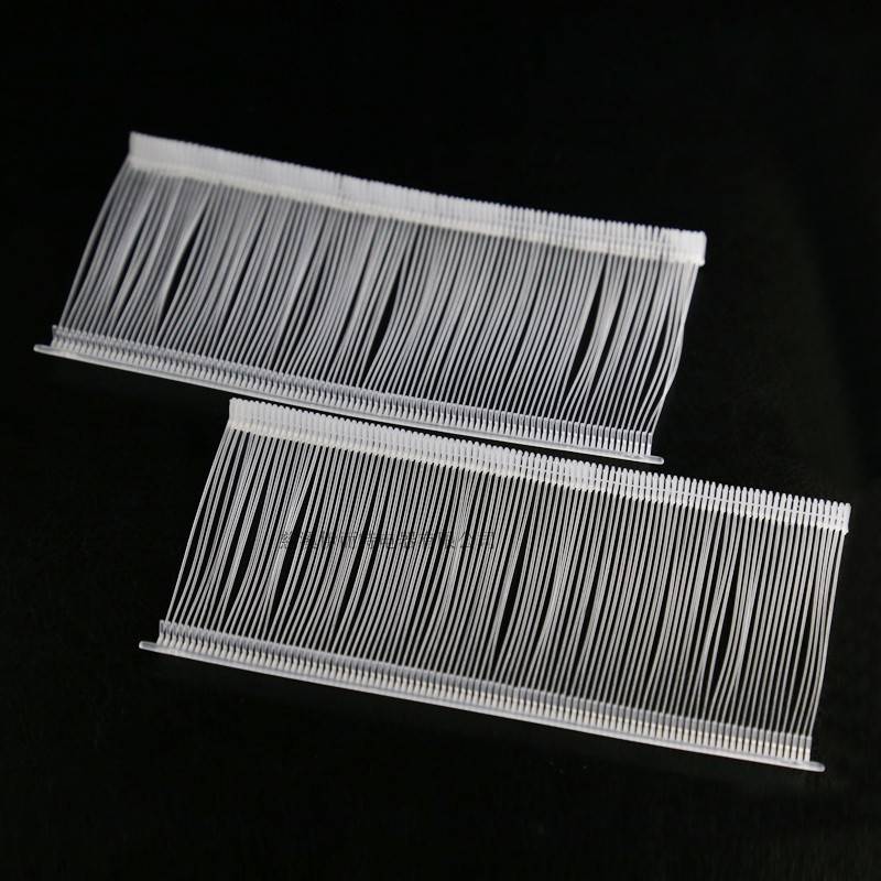 Big head blade type fine rubber needle plastic rubber transparent tag gun glue strip clothes tag line fine rubber needle