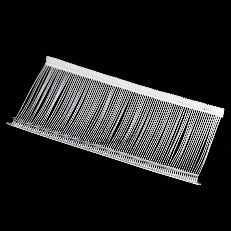 Big head blade type fine rubber needle plastic rubber transparent tag gun glue strip clothes tag line fine rubber needle