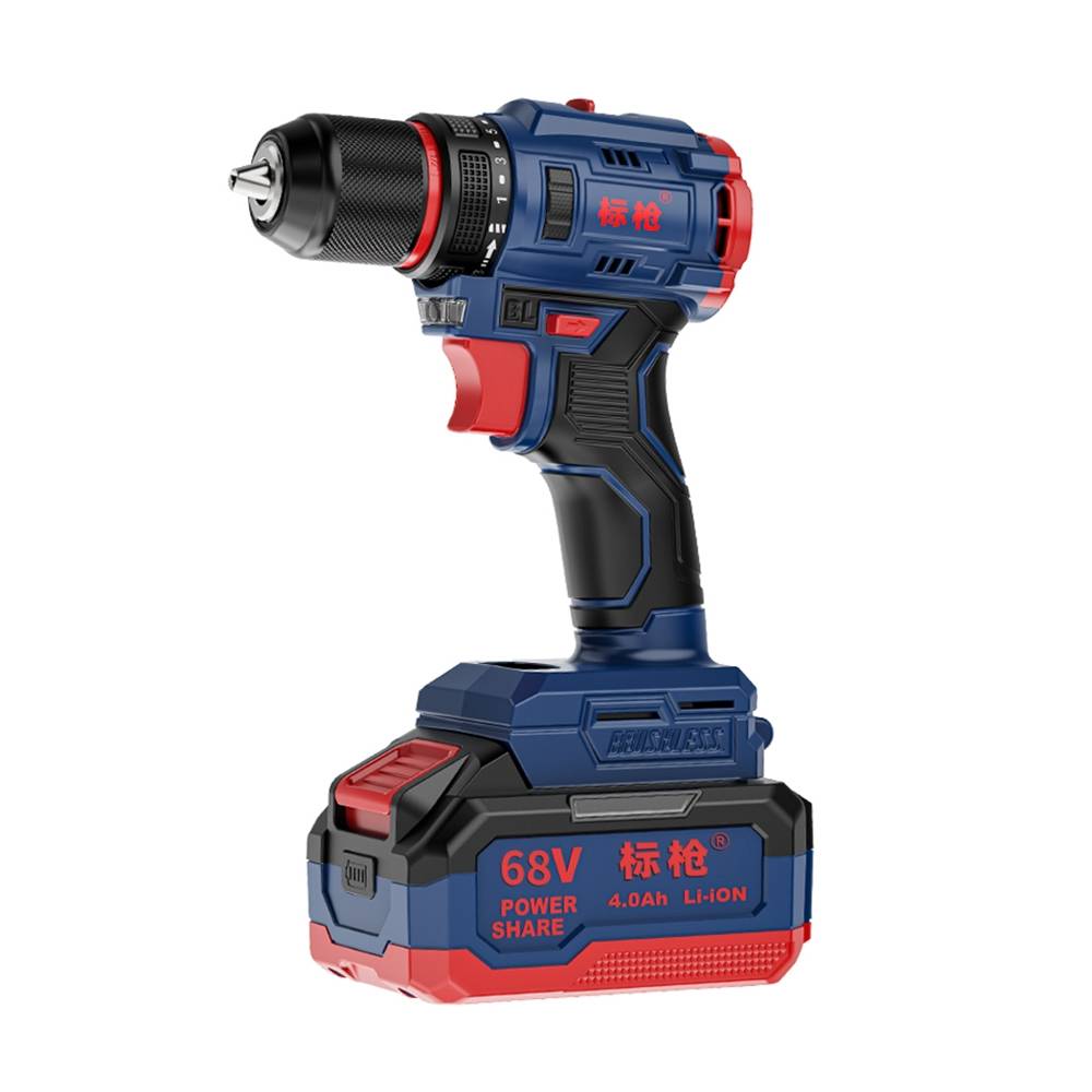 Dongcheng's official flagship store javelin industrial -grade lithium power charging drill dual -speed multi -function, multi -function, large torque electric drill electric snail