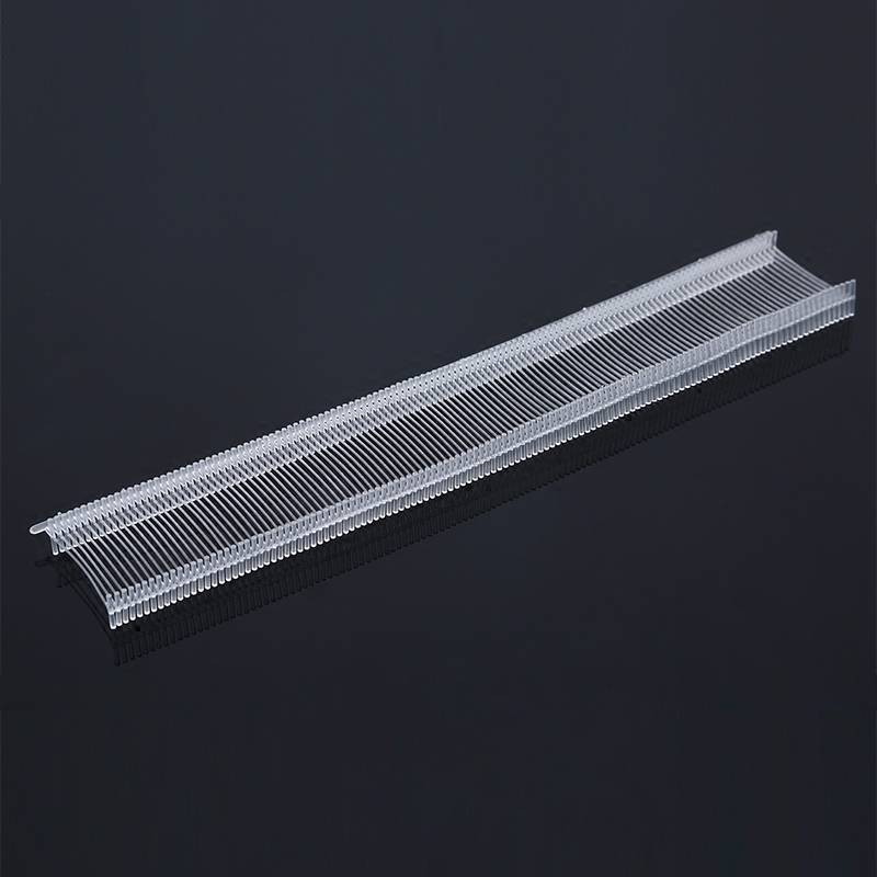 Workers -type transparent environmentally friendly PP material tag gun fine glue needle plastic bullet needle umbrella rubber needle listing rubber needle